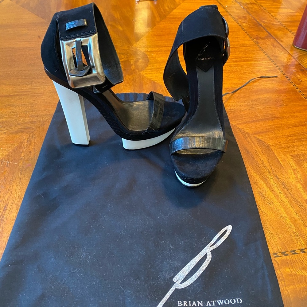 Brian Atwood Braganca Platform Sandal